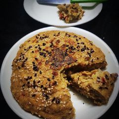 A picture of Savoury Chanadal Cake.