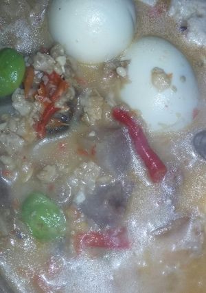 Foto resep Tumpang kikil telur khas Solo