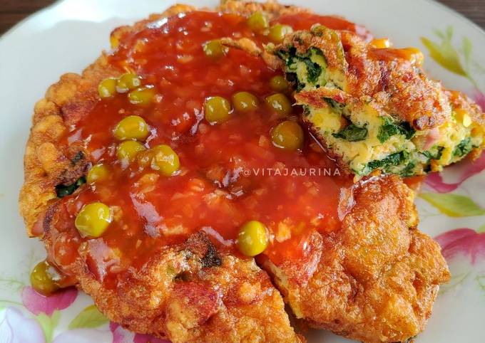 Resep Fuyunghai Bayam, Enak