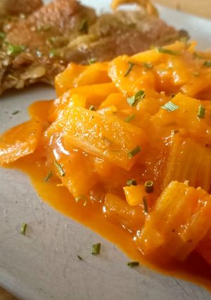 Une photo de Côtes de blette à la tomate au Cook Expert