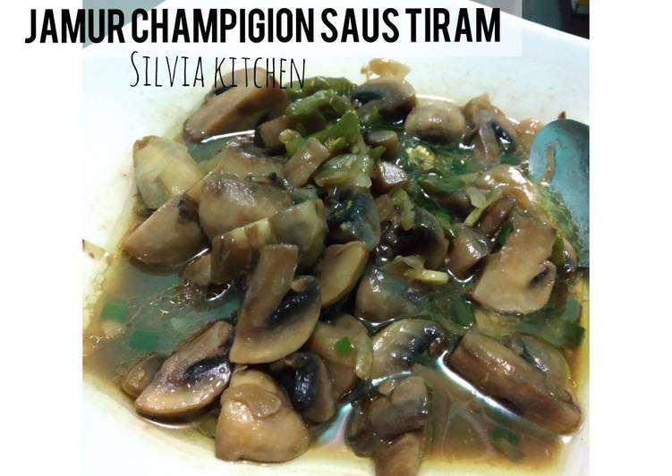 Resep Jamur Champignon Saus Tiram Anti Gagal