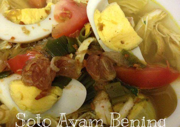 Resep Soto Ayam Bening yang Enak