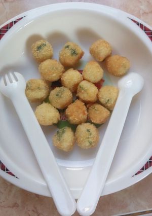 Foto resep Bola-bola nasi udang (MPASI 9 Bulan)
