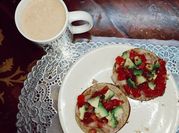 Una foto de como aser pan molletes