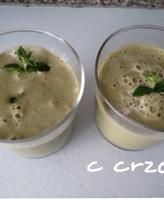 Una foto de Smoothie de espinacas