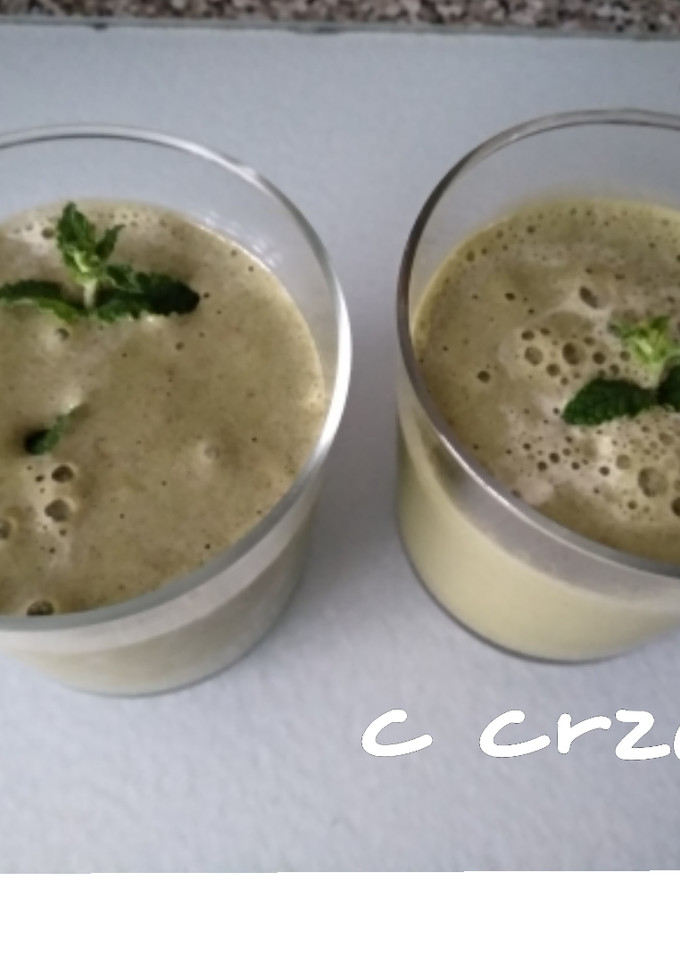 Una foto de Smoothie de espinacas