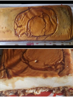 Una foto de Tarta de sobaos y quesitos
