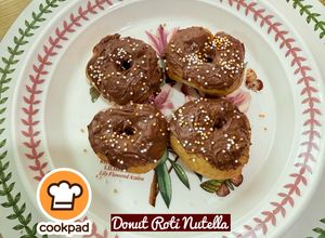 Gambar 👩‍🍳Donut Roti Nutella- SARA