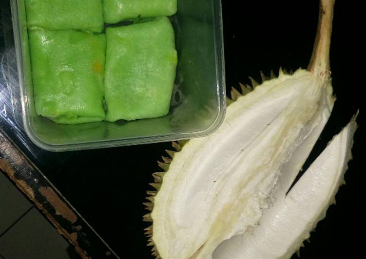 Resep Pancake Durian Jadi, mengenyangkan