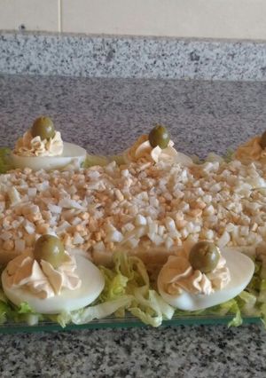 Una foto de Timbal de pollo
