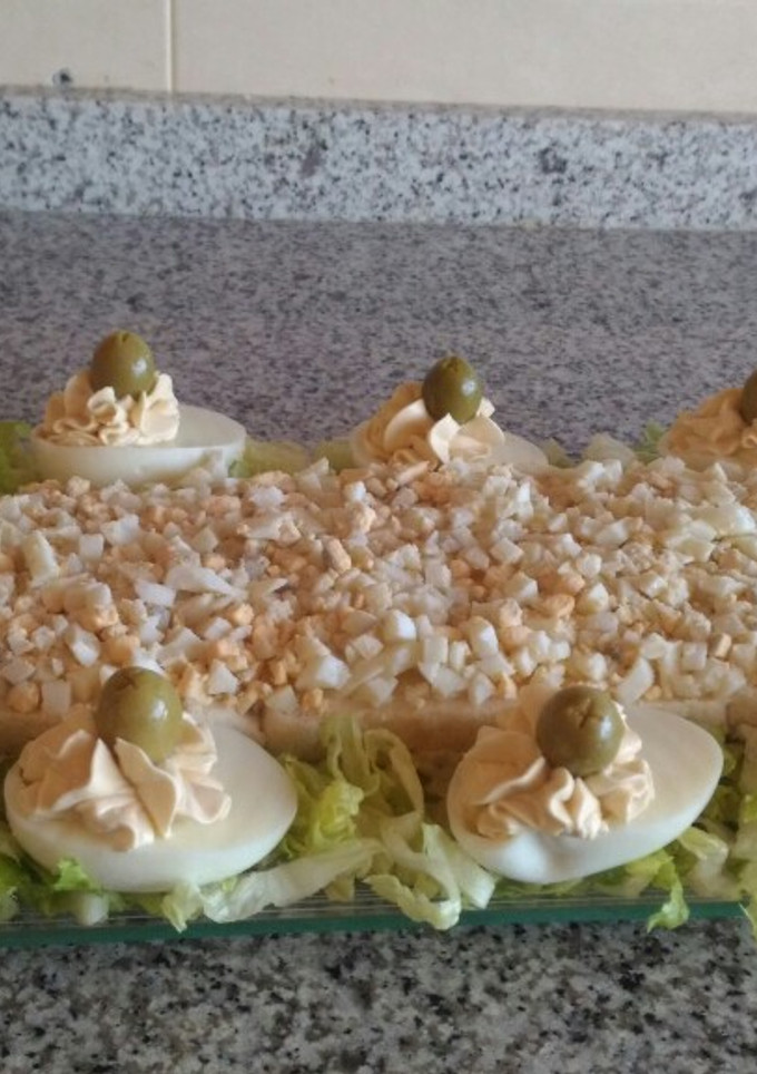 Una foto de Timbal de pollo