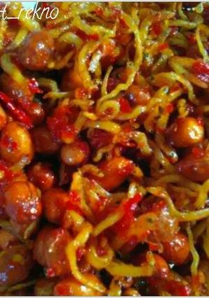 Foto resep Sambal Kering Teri Kacang