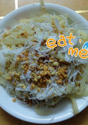 Hình của món Bánh tầm khoai mì.