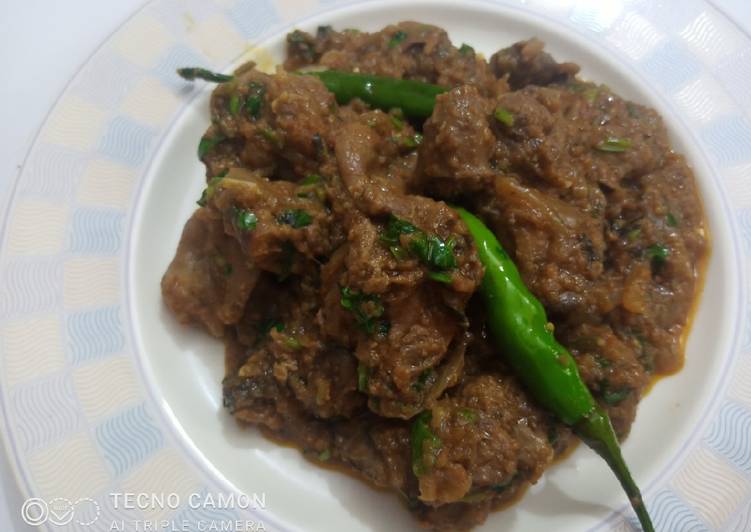 Simple Way to Prepare Homemade Chicken heart liver and gizzard