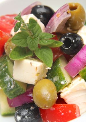 Görög saláta recept (Horiatiki) recept fotója