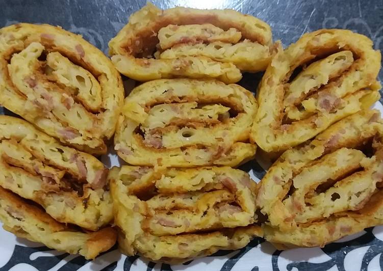 217. Sus gulung makaroni