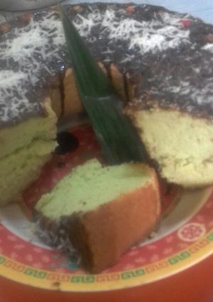 Foto resep Bolu pandan hanya 4 telur