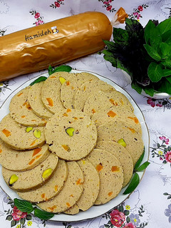 عکسی از دستور کالباس خونگی(Turkey sausage)😋