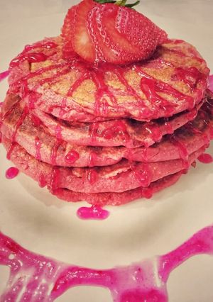 A picture of Strawberry Pancake.