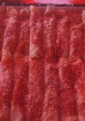 Una foto de Relleno para canelones de acelga y carne