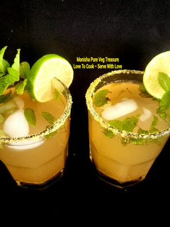 A picture of Lemon Mint Masala Shikanji.
