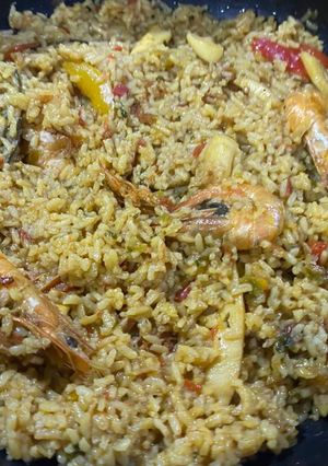 صورة لوصفة بايلا 😋 paella