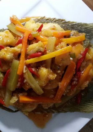 Foto resep Gurami Crispy Pedas Manis