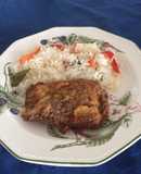 Escalopa rellena con queso