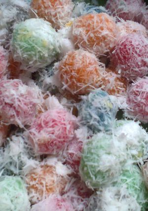 Foto resep Klepon Singkong Mini Warna Warni