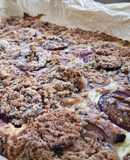 Pflaumen-Streusel-Cheesecake