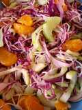 Ensalada fresca de col