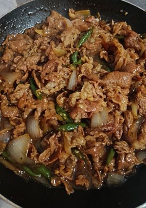 Foto resep Beef slice lada hitam