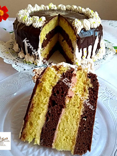 Méteres kalács torta recept fotója
