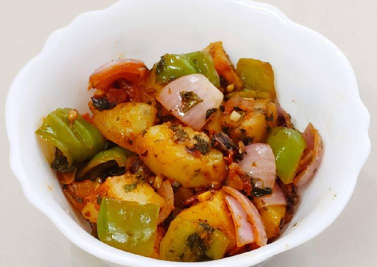 Recipe: Appetizing Kadhai Aloo