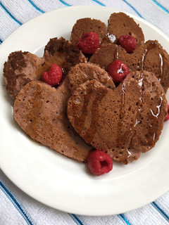 Foto resep Romantic Raspberry Pancake