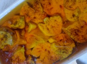 Libamájszeletek zsírban, és persze töpörtyű recept fotója