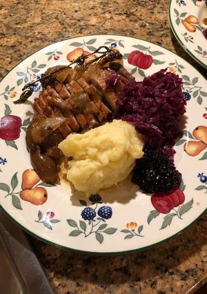 Pezsgős kacsamell recept fotója