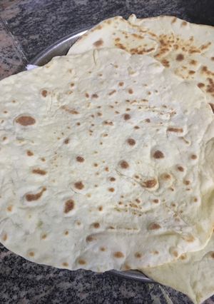 صورة لوصفة طريقه عمل خبز الصاج