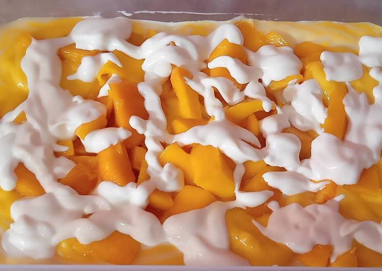 How to Prepare Quick Just 2 minutes mango delight