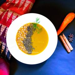 Carrot Soup A picture of Carrot Soup.