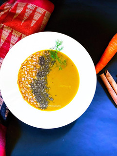 A picture of Carrot Soup.