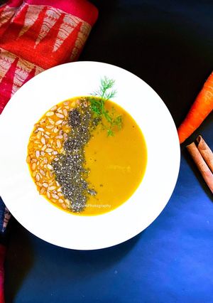 A picture of Carrot Soup.