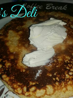 Una foto de Tortitas de platano fit