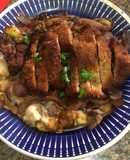 Katsudon japonés