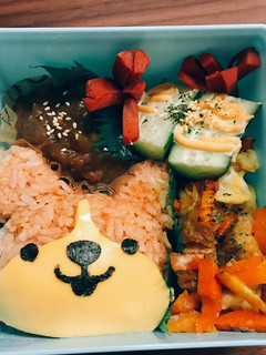 小狗造型便當 的食譜成品照片