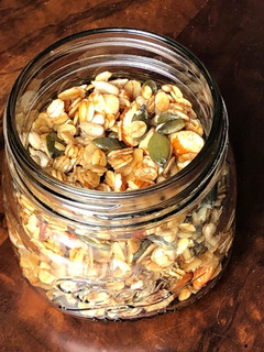 A picture of Homemade Granola.