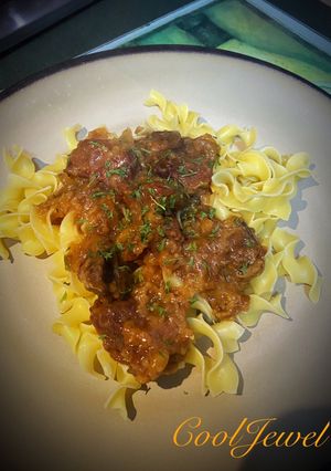 A picture of Sherry Beef Tips (Crockpot).