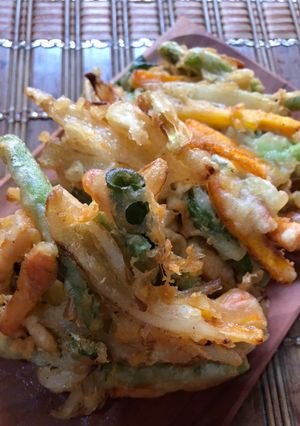 Foto resep Kakiage (Bakwan Sayur ala Marugame) #dapurwiwin 👩🏻‍🍳