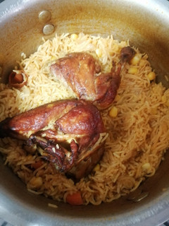 صورة لوصفة كبسة دجاج