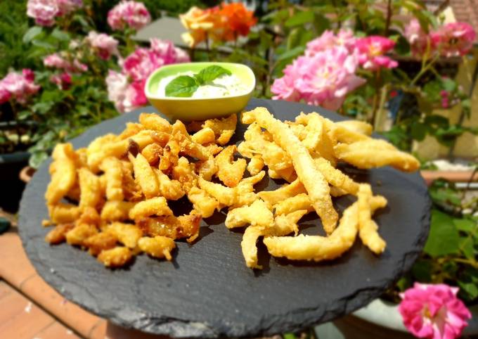 Trippa fritta e salsa tartara